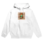 チョコミント大好き部のミントアイス狐 Hoodie