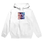 anazawaの白き翼、黒き翼。その手に抱くは愛しの君! Hoodie