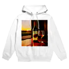 リラックスタイム44のワインで一杯 Hoodie