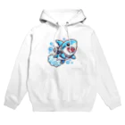 rizeriaの空飛ぶサメ Hoodie