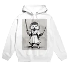 ワンダーワールド・ワンストップの和服を着たハリネズミ Hoodie