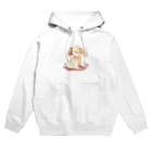 キャプテンのかわいい犬のイラストグッズ Hoodie