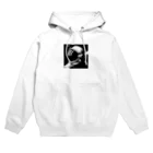 seiya_CosmicPioneerの宇宙飛行士の眼差し Hoodie