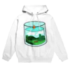 QuinnOliverの風景のキャンドル Hoodie