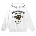 原ハブ屋【SUZURI店】のVENOMOUS（A-SE） Hoodie