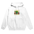 ワワジジドットクラブのドットヒーローになる野菜達A Hoodie