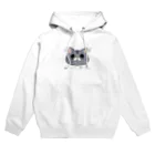 ゆめごこちの全面主張ネコ(風邪) Hoodie