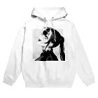 KafyRiruのよこ顔　鬼娘 Hoodie