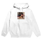 yumena_のクリスマスを満喫する犬 Hoodie