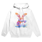 凜's グッズショップの雪うさぎちゃんグッズ Hoodie