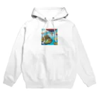 G7のショップの 幻想の浮遊アイランド コレクション（Fantastical Levitating Islands Collection） Hoodie