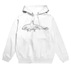 おさかな四足歩行のしゃち四足歩行 Hoodie