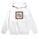 ussishopのPOPでおしゃれな英字 Hoodie