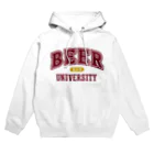 tonikakusakeのBEER UNIVERSITY ビール大学 エンジ パーカー