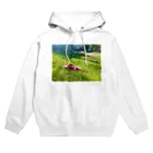 化けわらじ工房のおひるね化けわらじ Hoodie