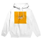 EggPoMushのエッグくんと生卵ちゃん、スプーン侍 Hoodie