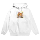 大竹栄喜の寝そべる猫 Hoodie