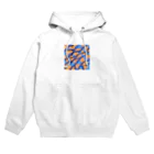 理系大学院生の出力のティールオレンジ Hoodie