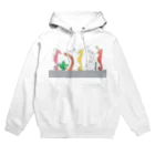 森図鑑の[森図鑑] 仲間に入れて（背景なし） Hoodie