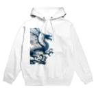 uminosobakaraの花の翼のドラゴン Hoodie