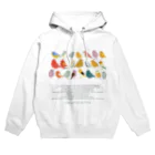 鳥救うSUZURIの『まだなまえのないことりたち』【寄付付き商品】 スウェット Hoodie