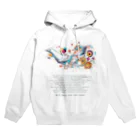 鳥救うSUZURIの『ソーダ水からうまれたとり』【寄付付き商品】 Hoodie