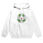 Bo tree teeのホトケサマリース(緑赤) Hoodie