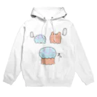 すぎもとゆうまのお店のクラゲを被ってみるメンダコ。 Hoodie