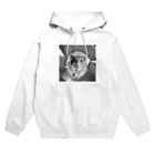 まんまるのhamster モノクロ Hoodie