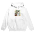 iyashi₋creatersのじっと見つめる猫 Hoodie