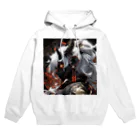 世界の難民のための黒鬼の覇気 Hoodie