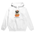 Pawsome Islandのパグと一緒に楽しむデザートの世界！ Hoodie