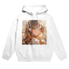 ミリタリー＆girl's 工房：猫工艦の朝日に映える彼女と出会った01 Hoodie