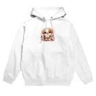 mitsu5872のわんぱく子犬とやさしいママ Hoodie