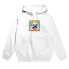 スプラッシュルークのフレンチブルドッグのイラストグッズ Hoodie