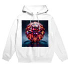 3tomo6's shopの赤い水晶 Hoodie