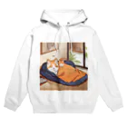 Peace Cat Shopのまったり猫の親子 Hoodie