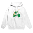 うさぎちゃんアイランドのうさぎちゃんとドラゴン Hoodie