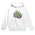 Shiba_IncのSleeping frogs(熟睡する蛙) Hoodie