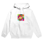 ピヨ☆ショップの角形に囲まれた世界 Hoodie