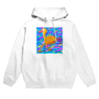 create_M2のアートなダチョウ Hoodie