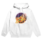 ランダの寝る ピザ 極楽 Hoodie