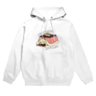 usabit.のぐっず屋さんのOKOTADE OYASUMI Hoodie