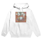 maro's POKER FACEの「休憩」コーヒータイム Hoodie