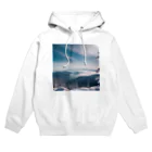 awawoの青空と山の風景 Hoodie