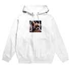 oscartakaの飼い主の足元にくっついているチワワ Hoodie