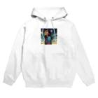 PanHanaChanのThe girl who looks at the sky Hoodie