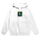 kazuminLANの🌈スパンコールオウム Hoodie