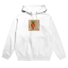 たてっぴのショップのピクセルにんじん Hoodie