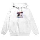 peinto888のスキーうさちゃん Hoodie